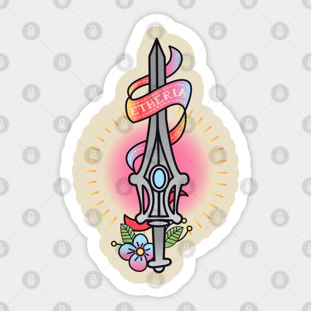 Etheria Sword Tattoo Shera Sticker by LADYLOVE